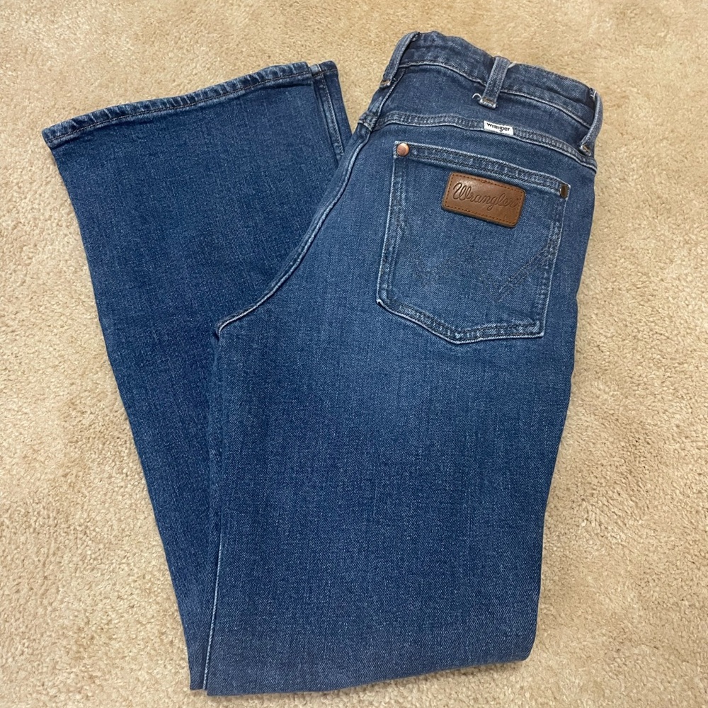 Wrangler Womens Relaxed Fit Denim Jeans